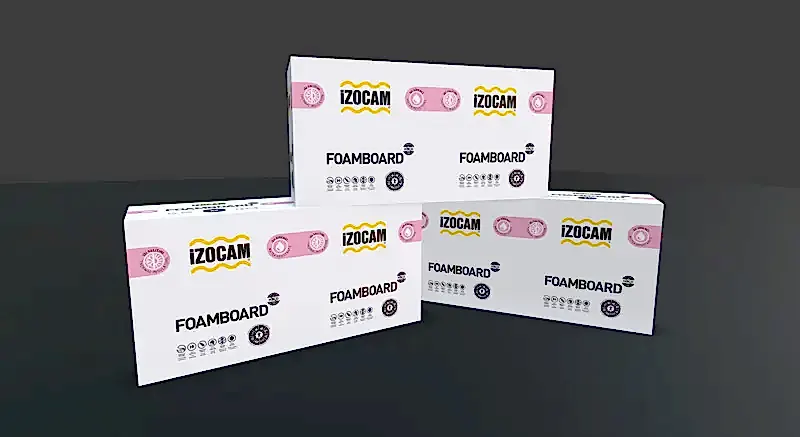 Ekstrüde Polistiren (XPS) Foamboard